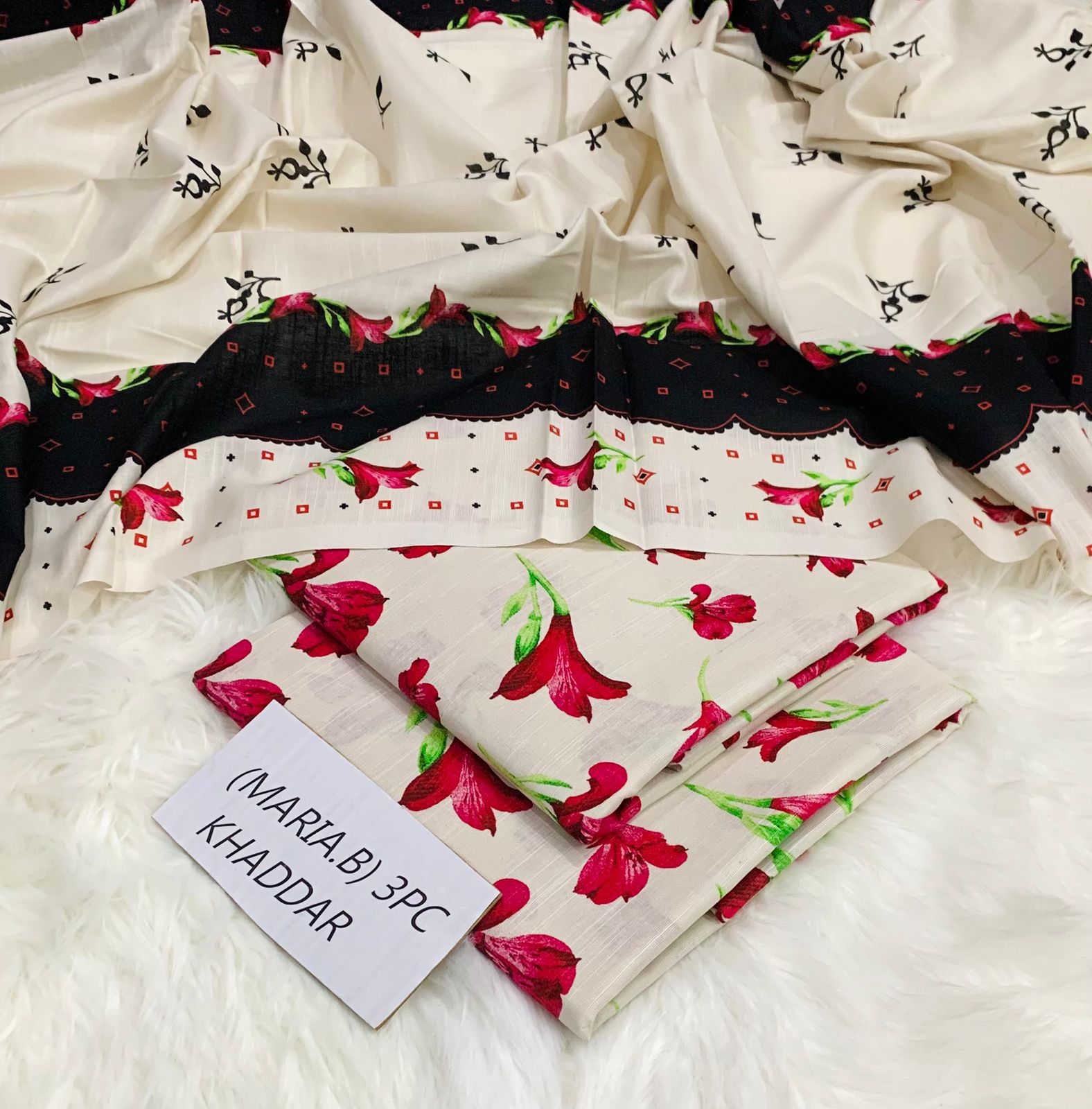 *MARIA B* Hit Vol 3Pc Printed in Winter Collection