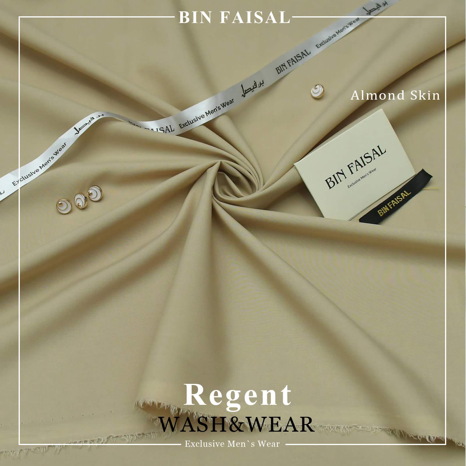 *BIN FAISAL* *100% Pure Super Luxury Regent Wash & Wear*