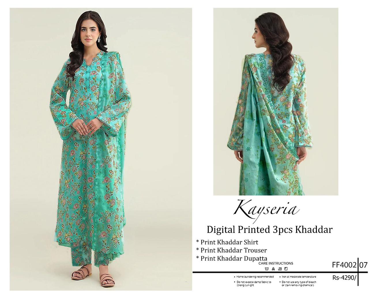 KAYSERIA KHAADER 3PC
