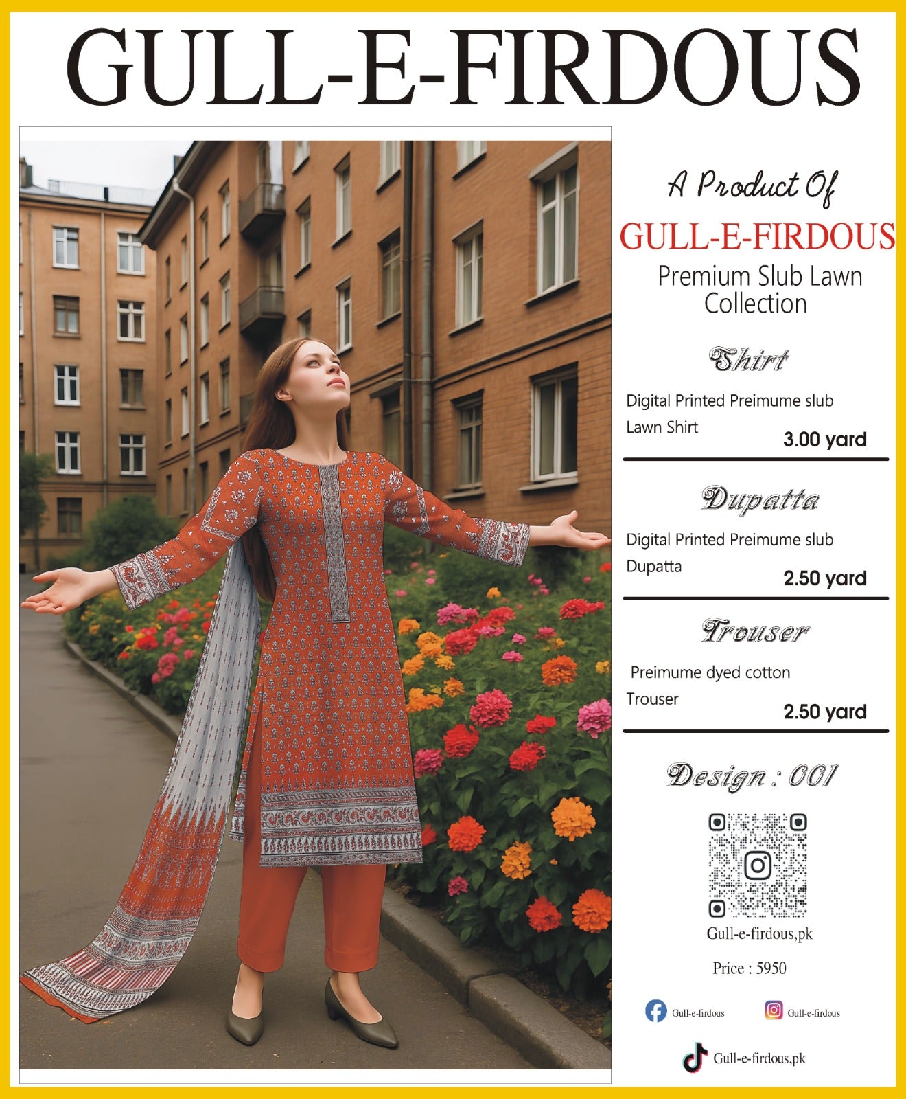 Premium Slub Lawn Collection