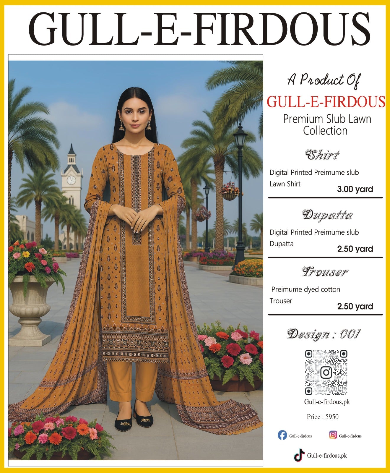 Premium Slub Lawn Collection