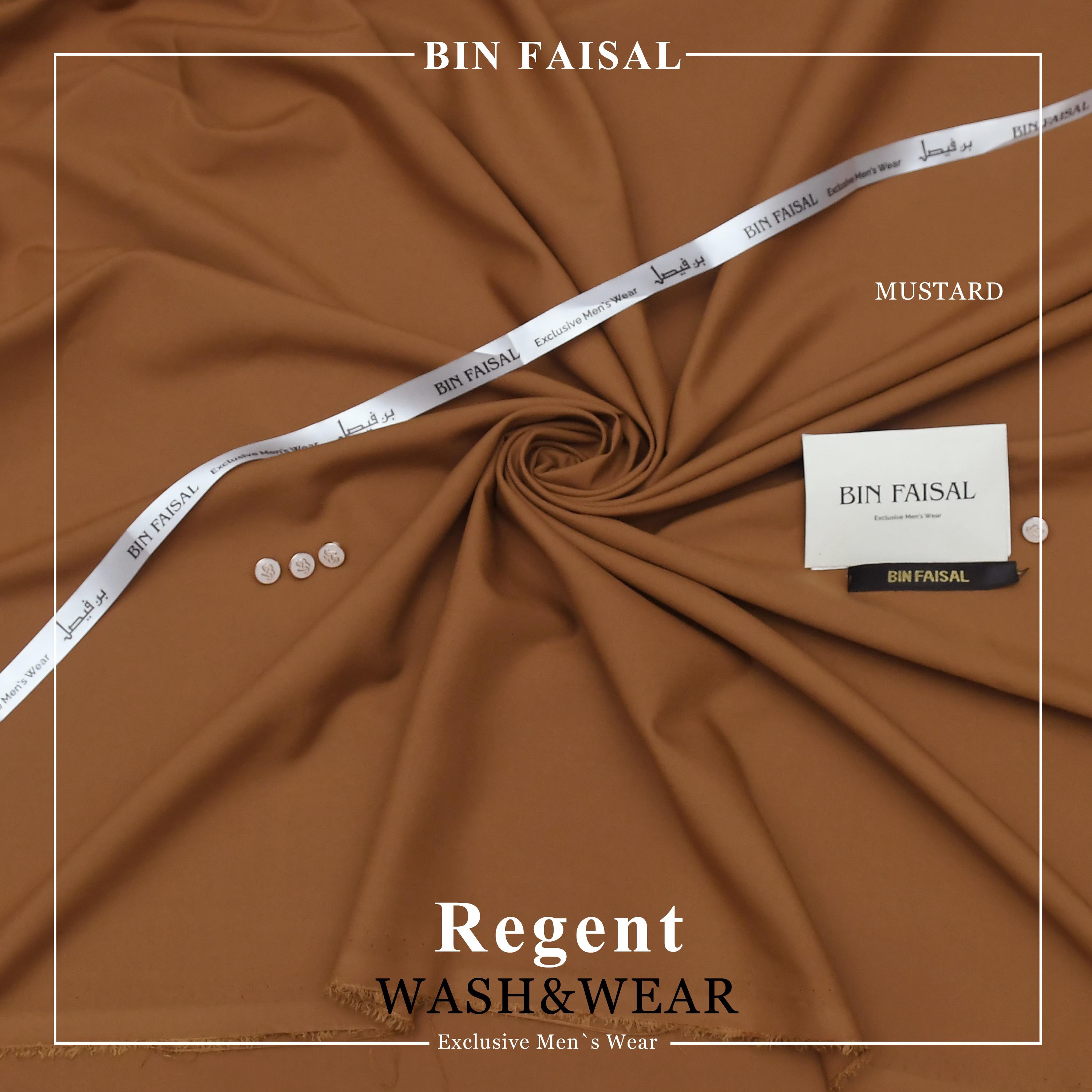 *BIN FAISAL* *100% Pure Super Luxury Regent Wash & Wear*