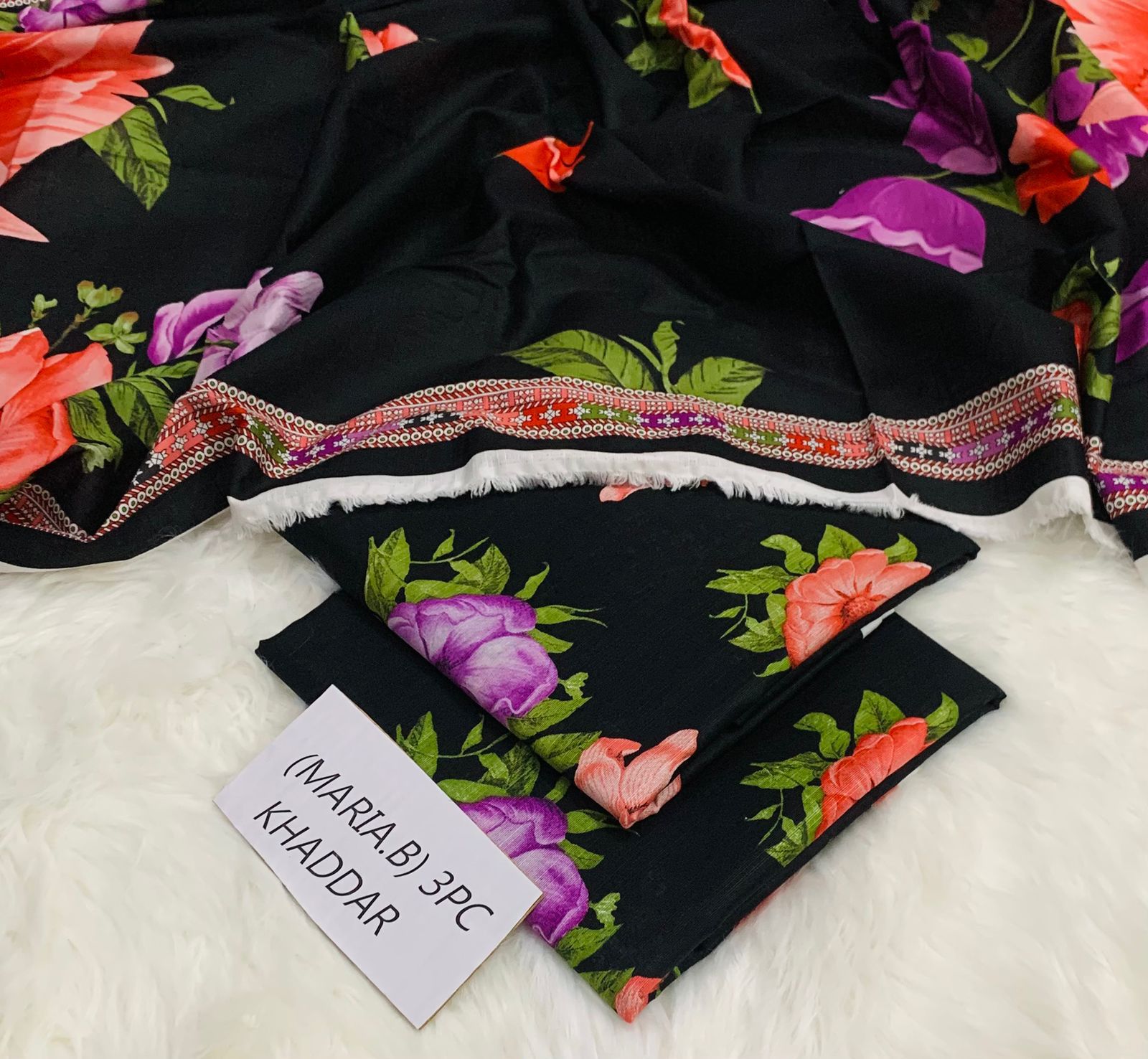 *MARIA B* Hit Vol 3Pc Printed in Winter Collection