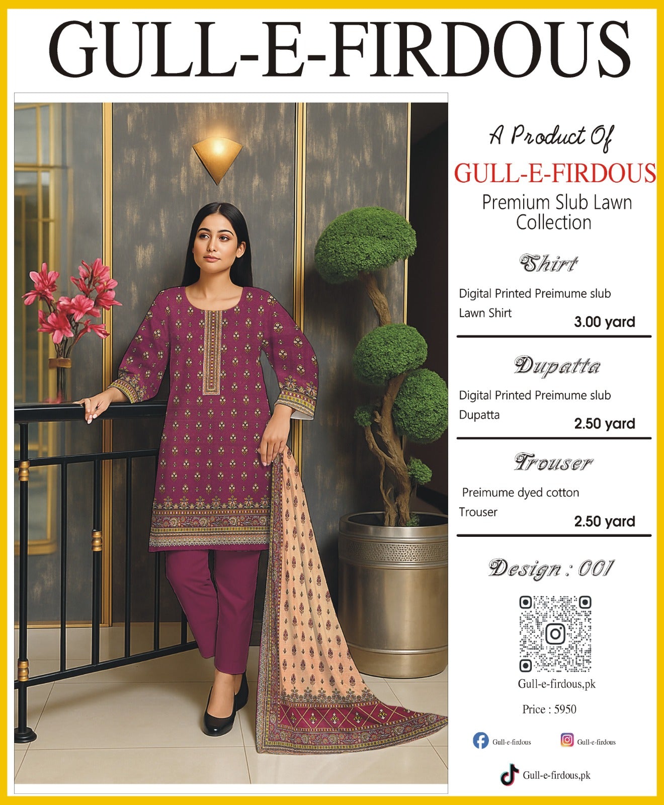 Premium Slub Lawn Collection