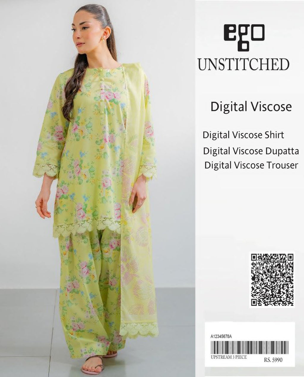 EGO VISCOSE 3PC