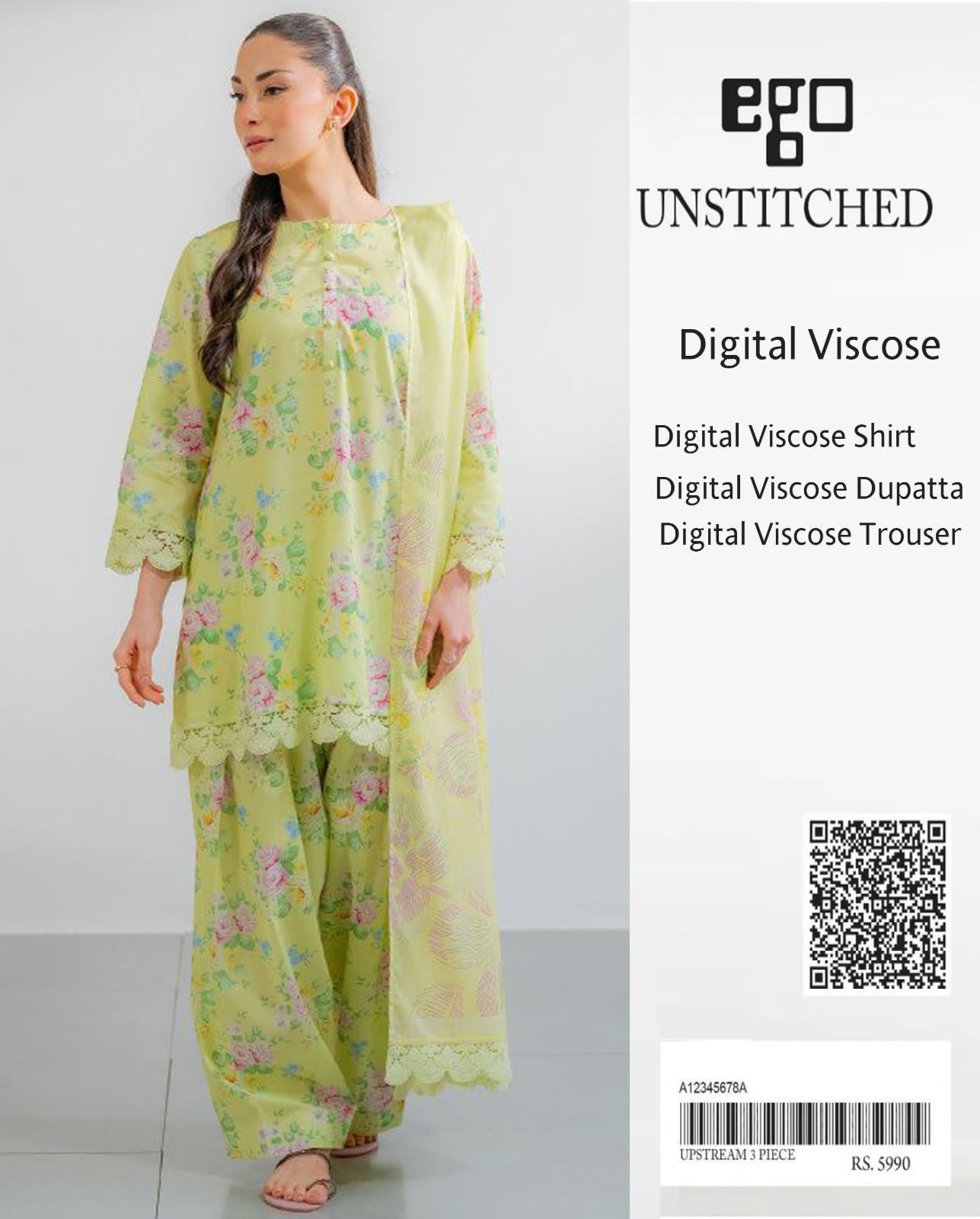 EGO VISCOSE 3PC