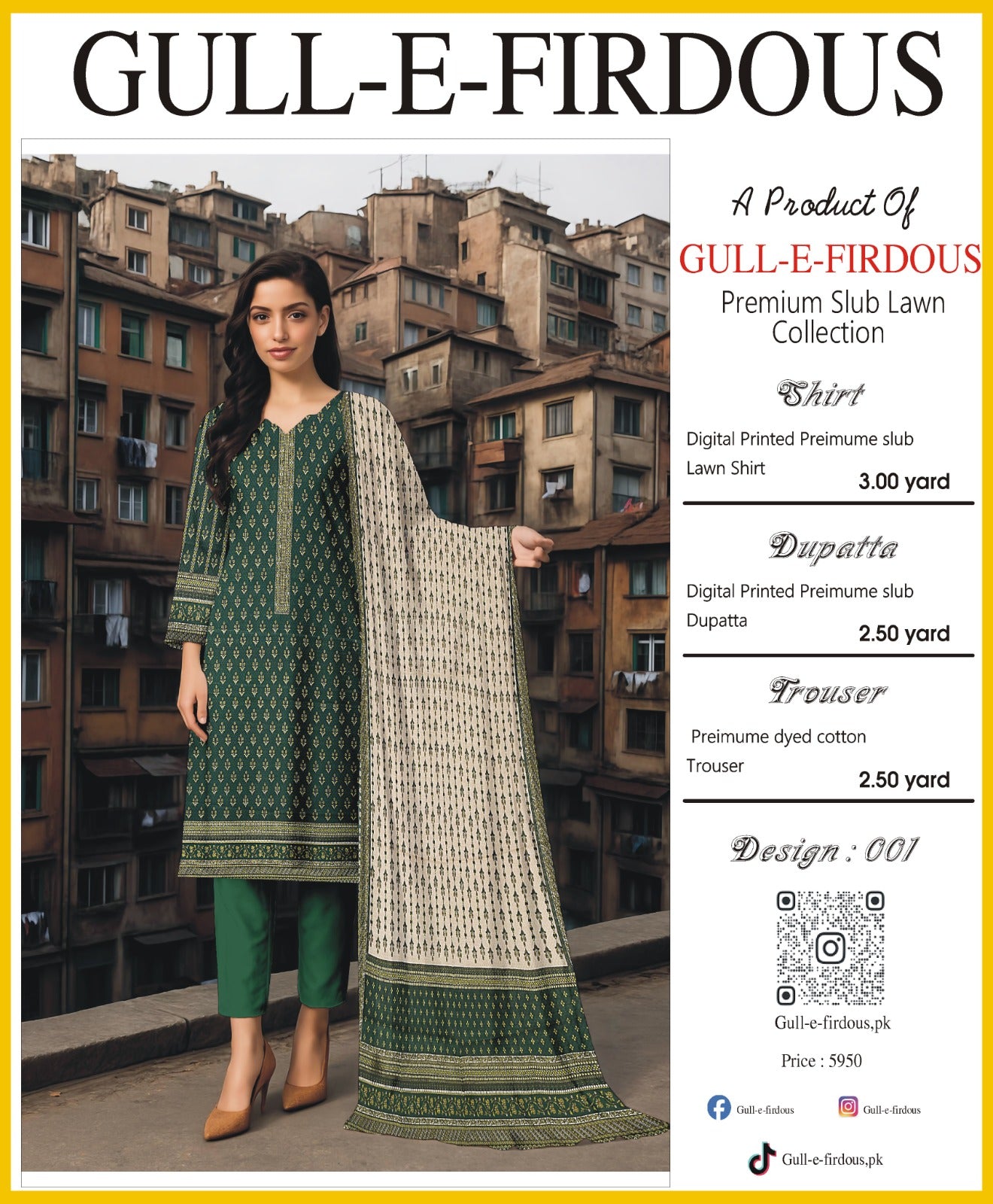 Premium Slub Lawn Collection