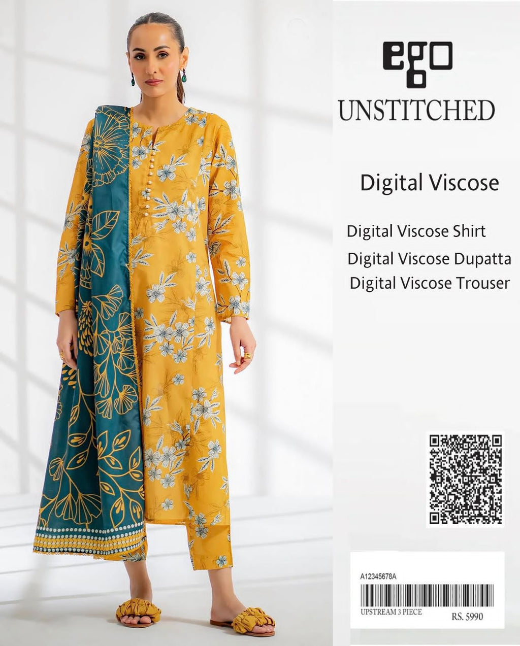 EGO VISCOSE 3PC