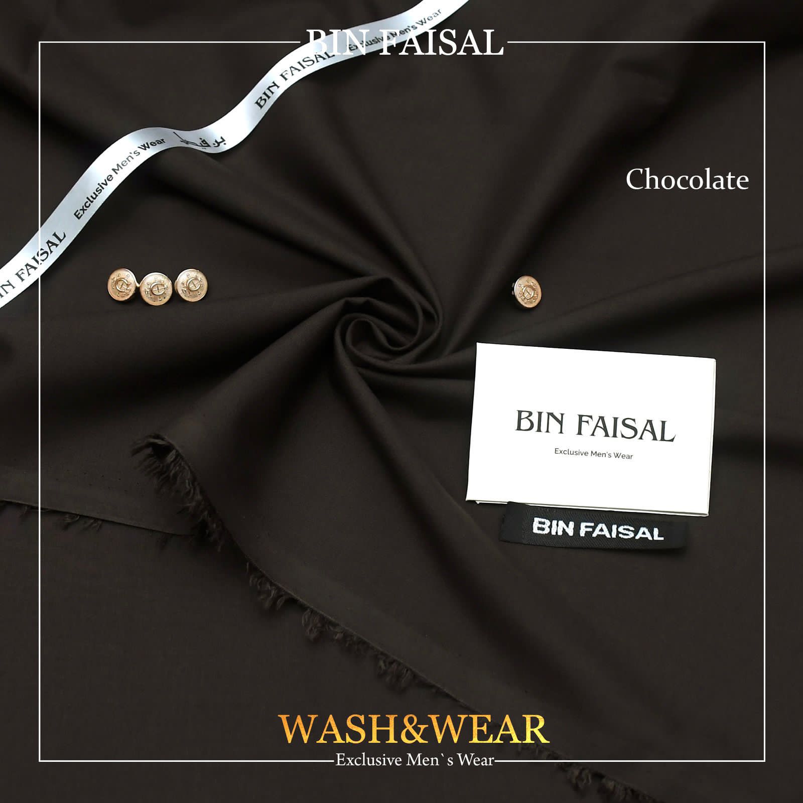 *BIN FAISAL* *100% Pure Super Luxury Regent Wash & Wear*