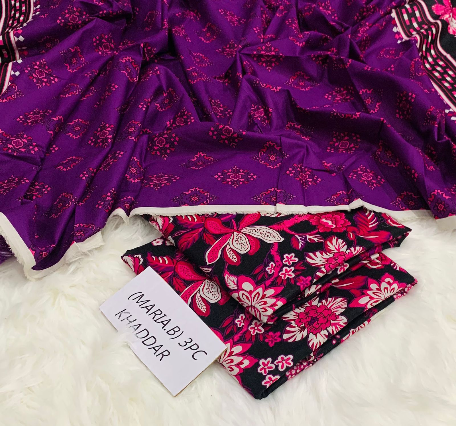 *MARIA B* Hit Vol 3Pc Printed in Winter Collection