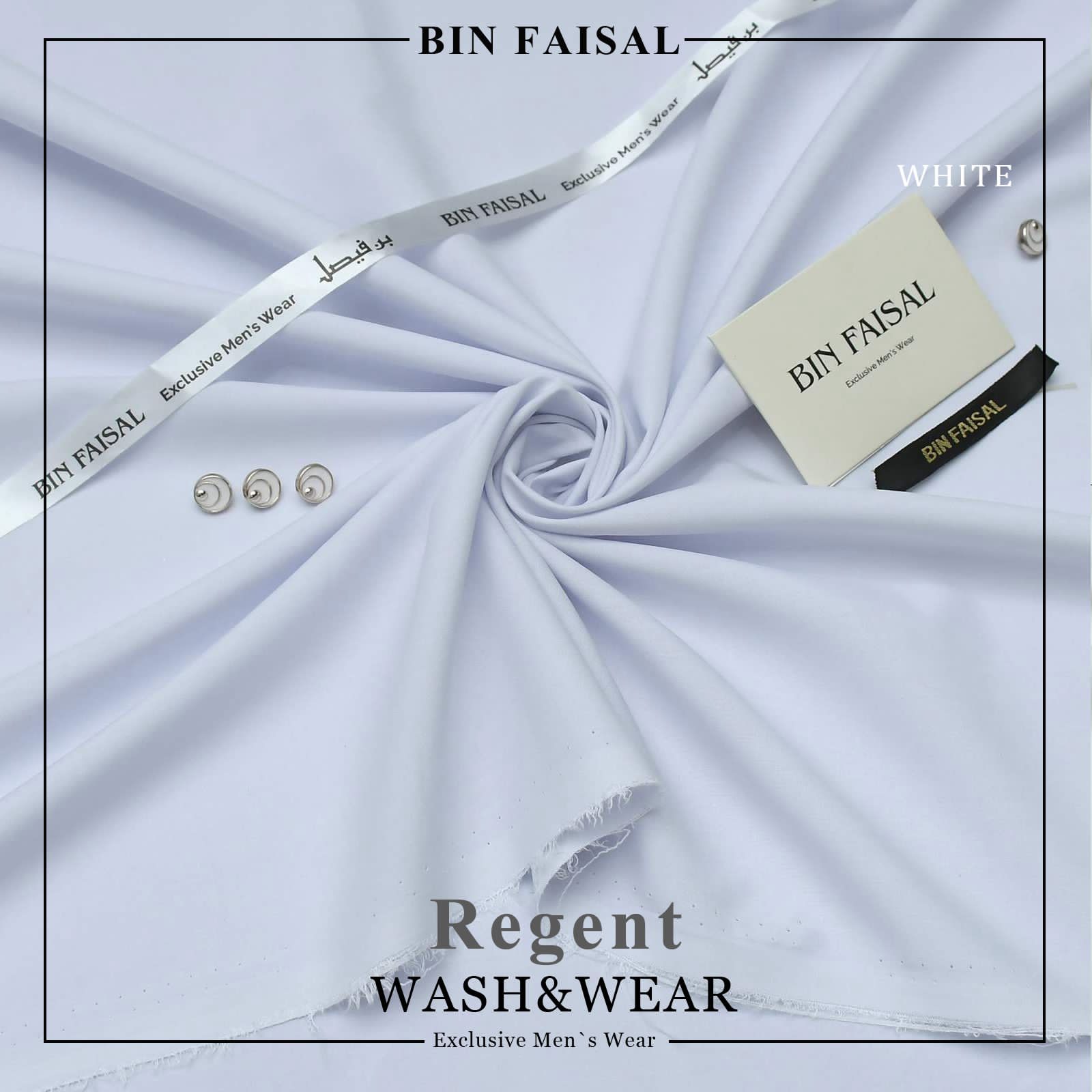 *BIN FAISAL* *100% Pure Super Luxury Regent Wash & Wear*