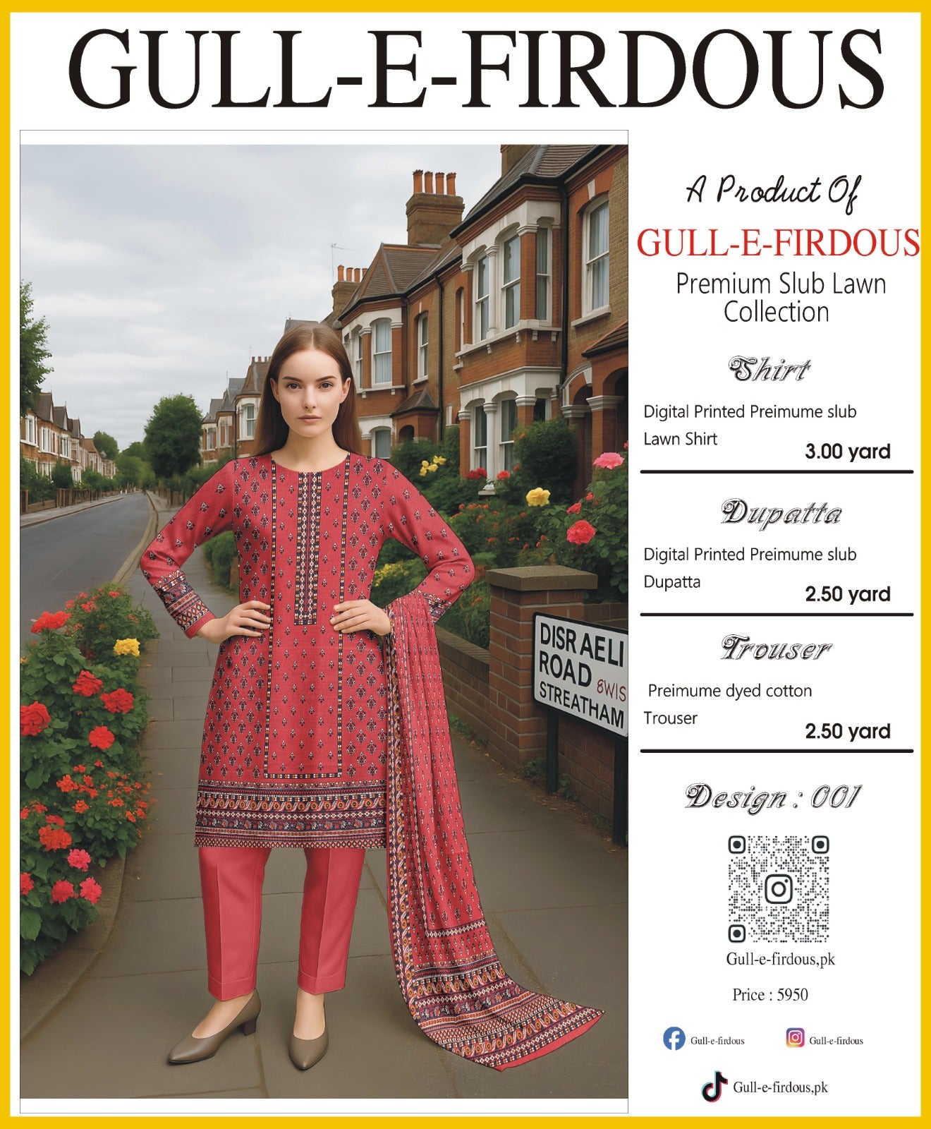 Premium Slub Lawn Collection