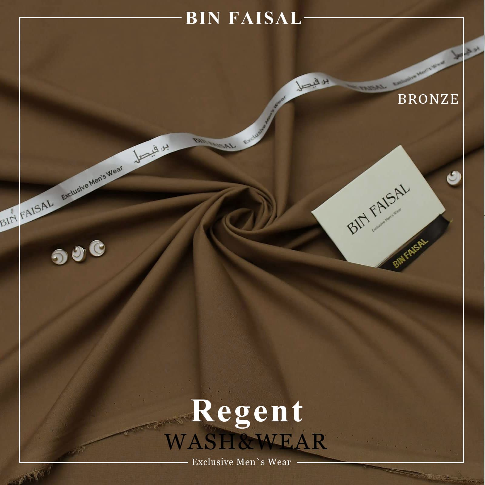 *BIN FAISAL* *100% Pure Super Luxury Regent Wash & Wear*