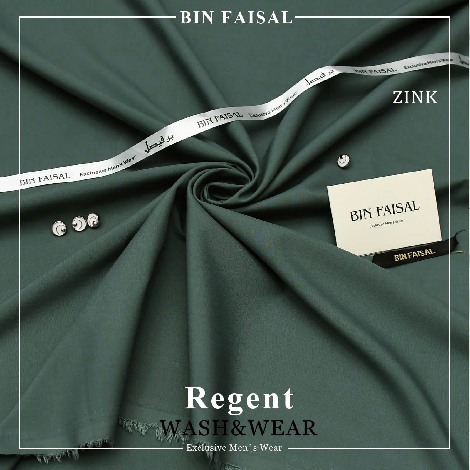 *BIN FAISAL* *100% Pure Super Luxury Regent Wash & Wear*