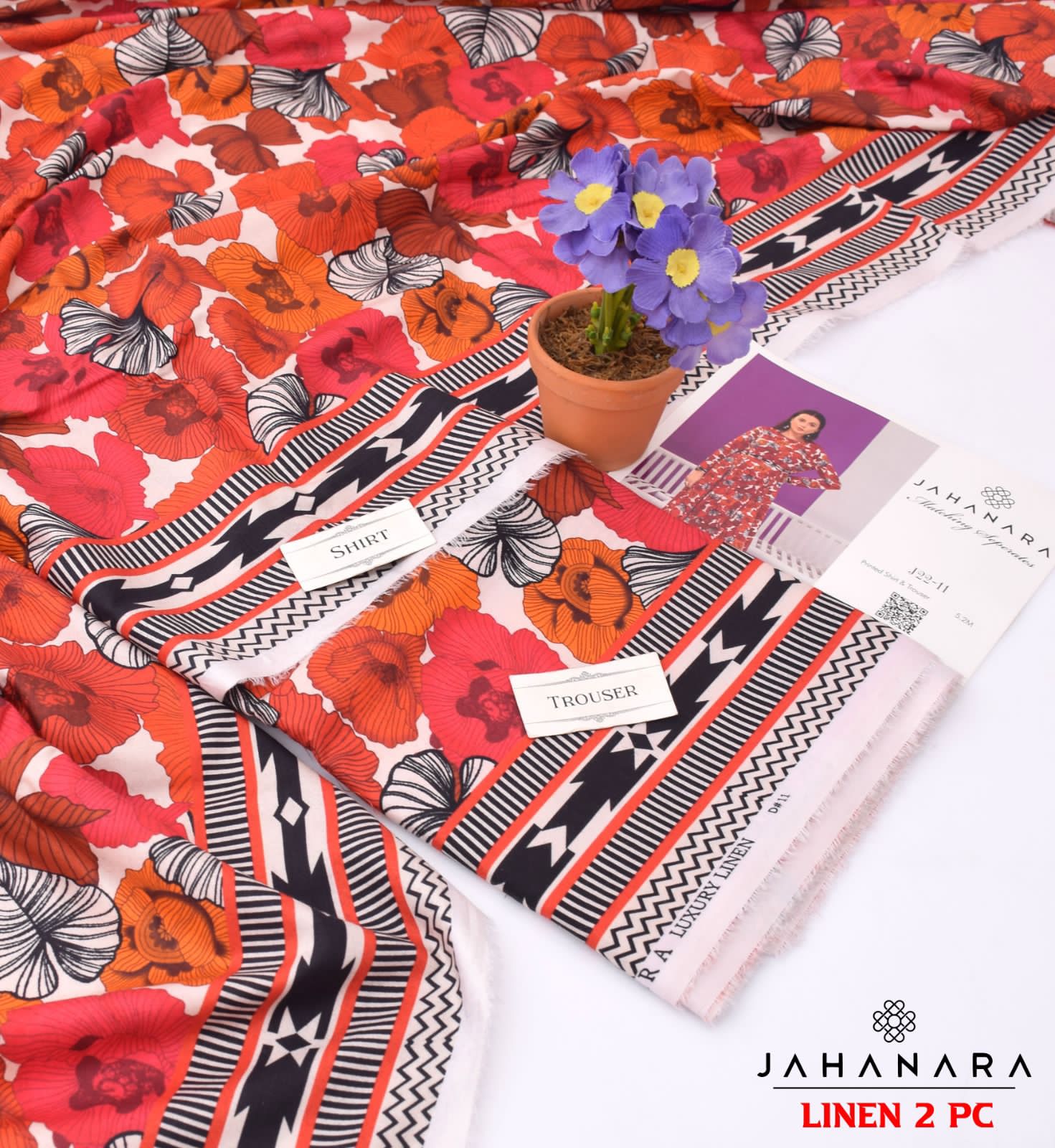 JHANARA LINEN 2PC