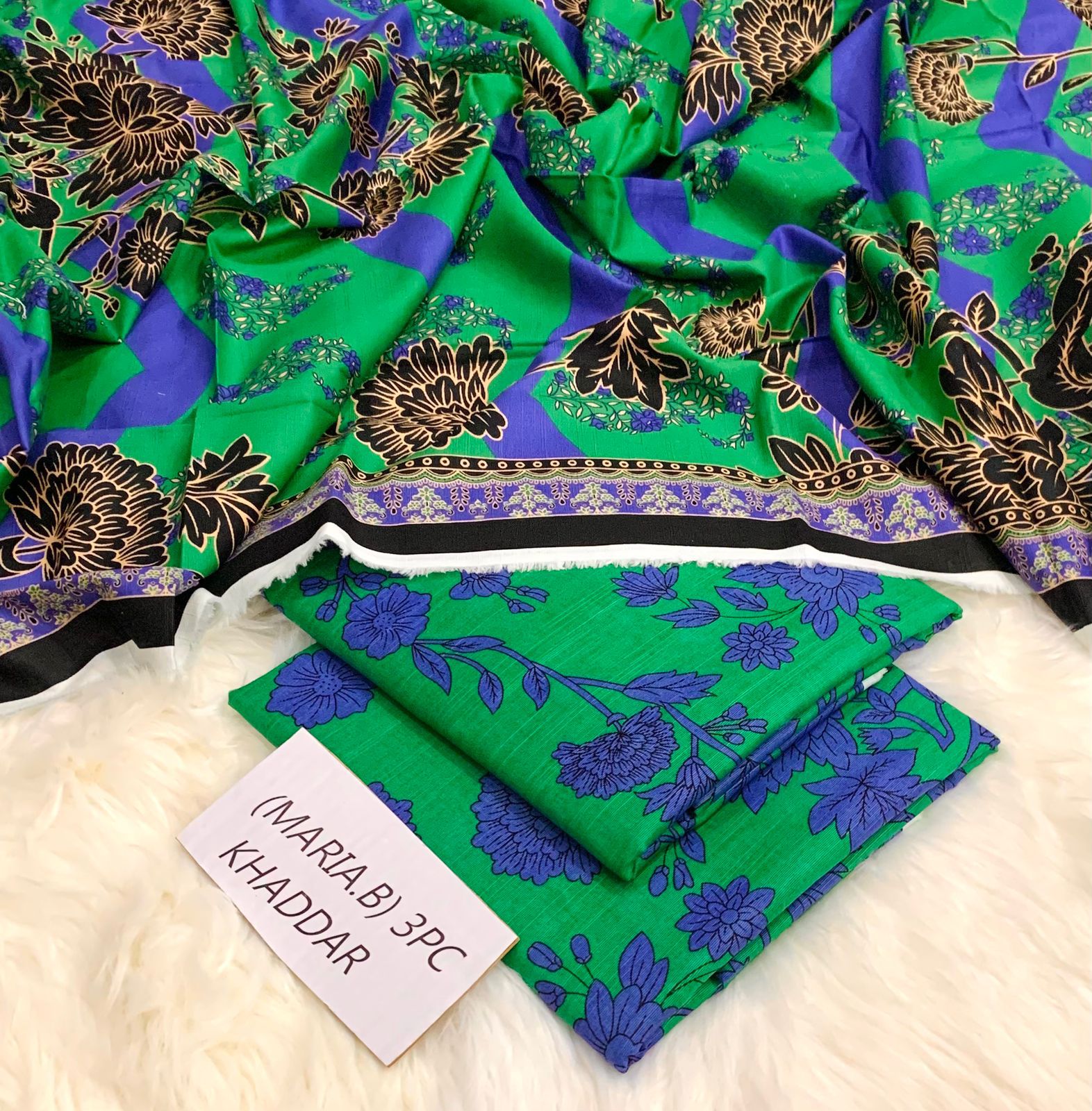 *MARIA B* Hit Vol 3Pc Printed in Winter Collection