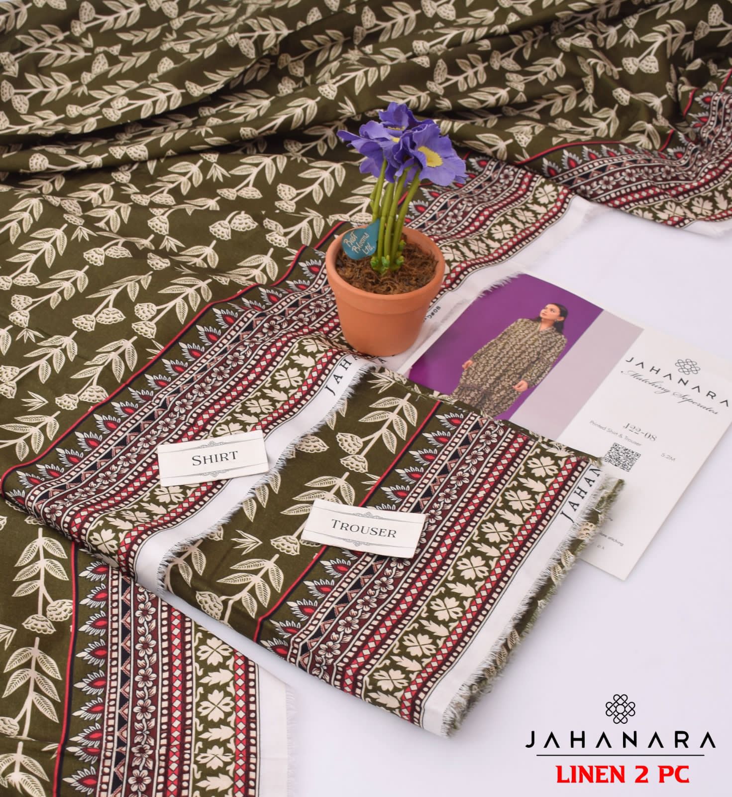 JHANARA LINEN 2PC