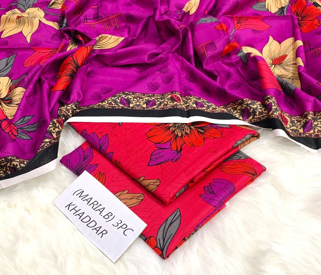 *MARIA B* Hit Vol 3Pc Printed in Winter Collection