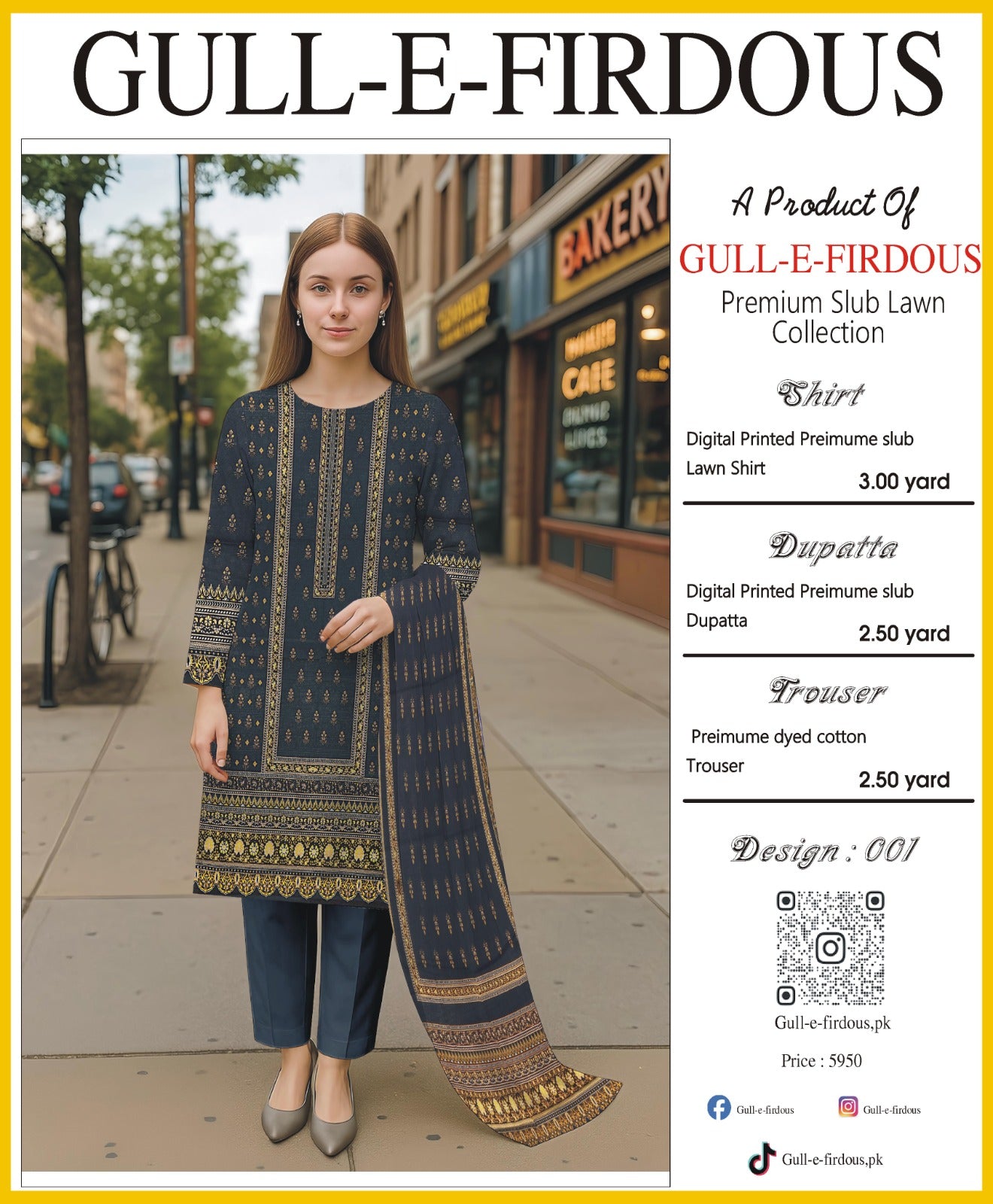 Premium Slub Lawn Collection