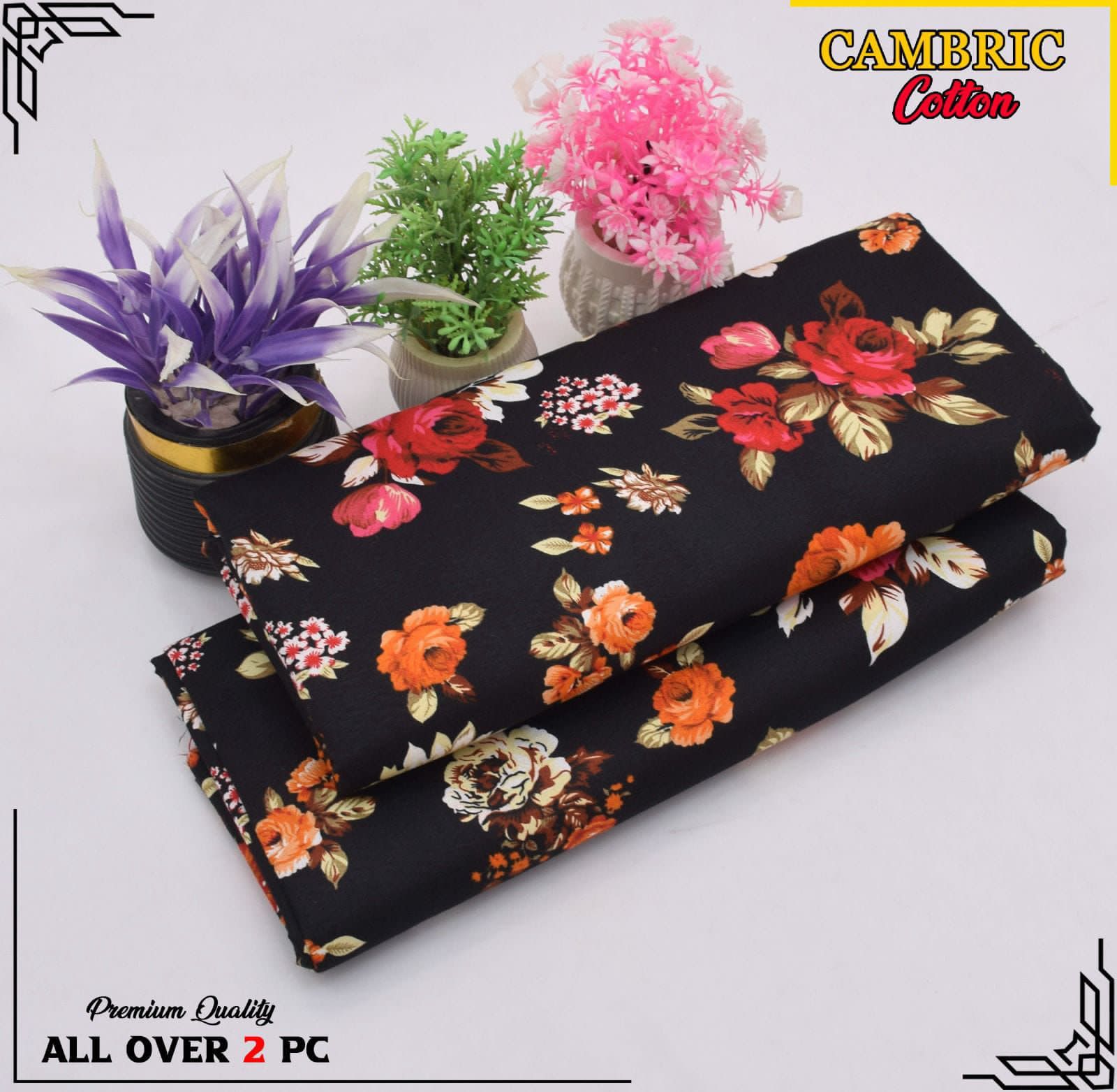 *CAMBRIC COTTON* 2PC
