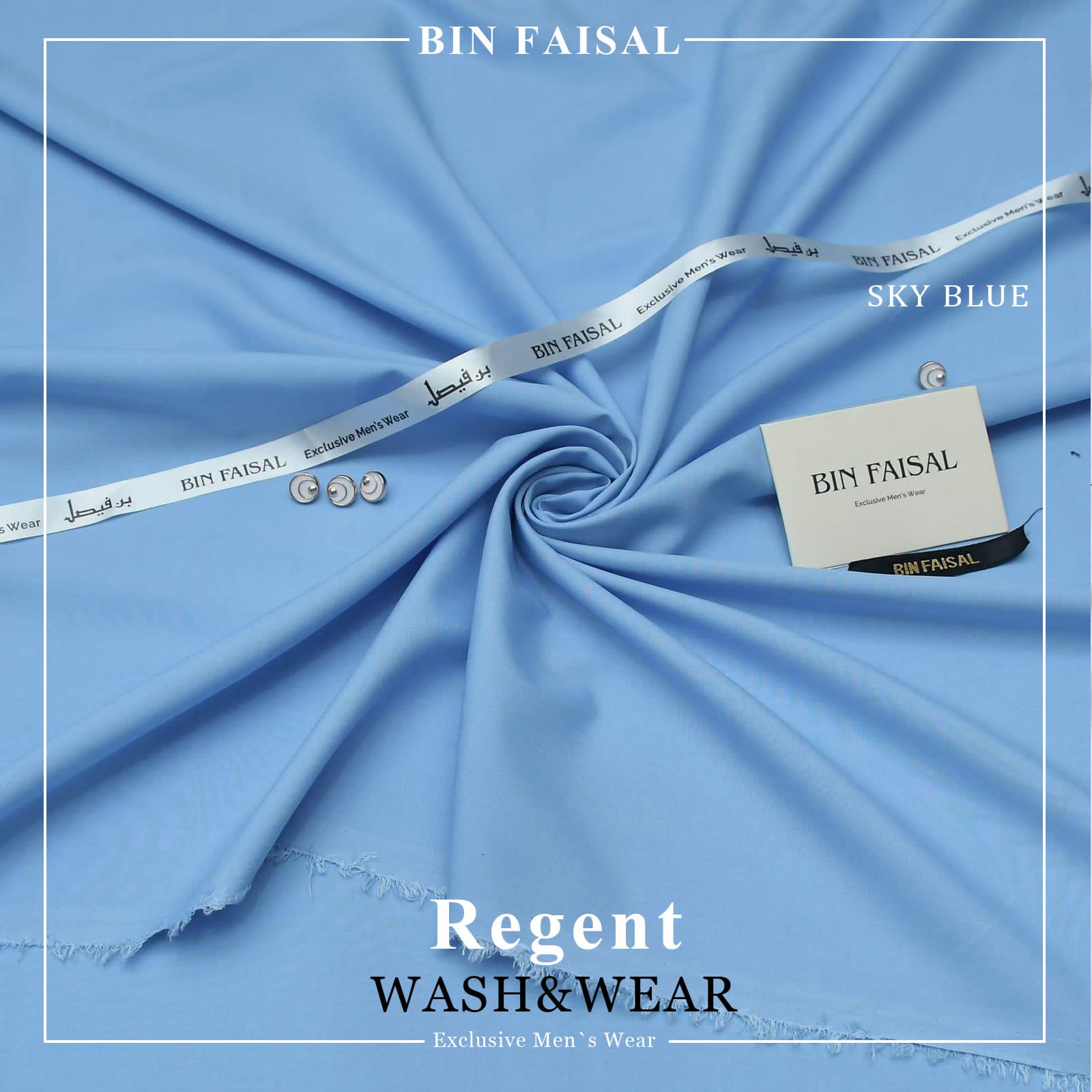 *BIN FAISAL* *100% Pure Super Luxury Regent Wash & Wear*
