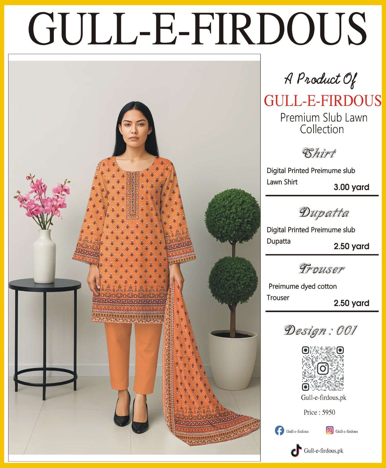 Premium Slub Lawn Collection