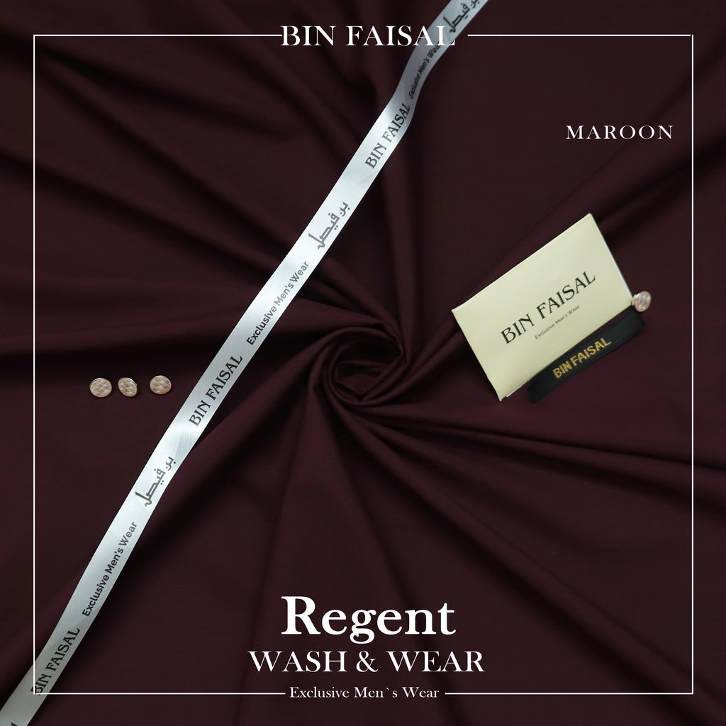 *BIN FAISAL* *100% Pure Super Luxury Regent Wash & Wear*