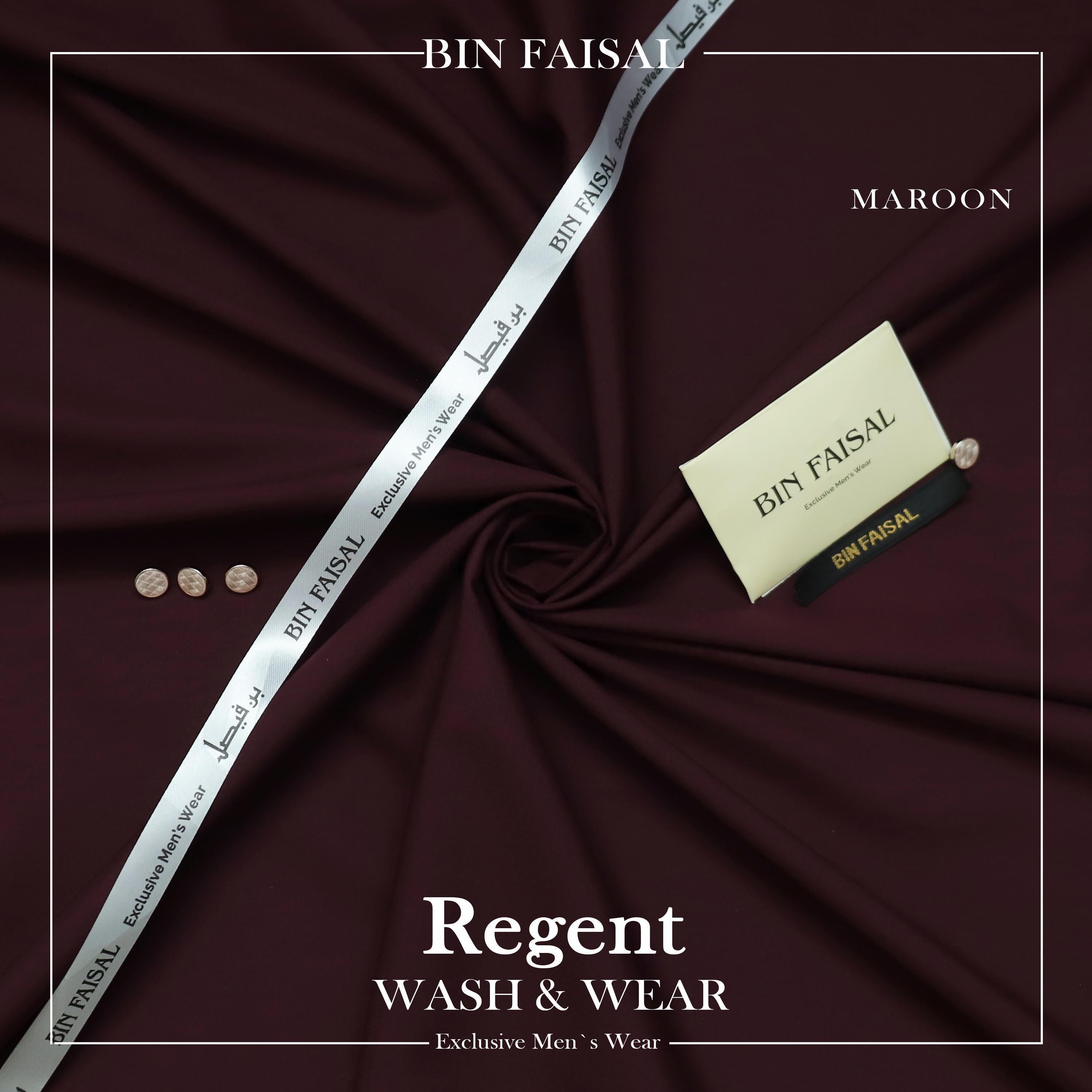*BIN FAISAL* *100% Pure Super Luxury Regent Wash & Wear*