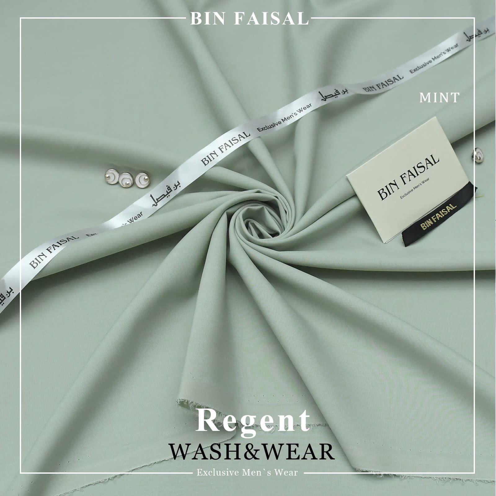 *BIN FAISAL* *100% Pure Super Luxury Regent Wash & Wear*