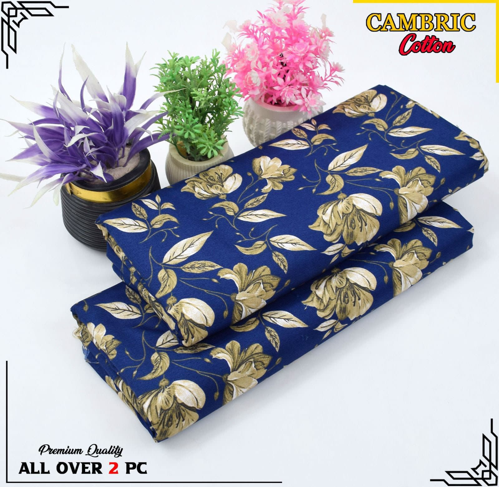 *CAMBRIC COTTON* 2PC