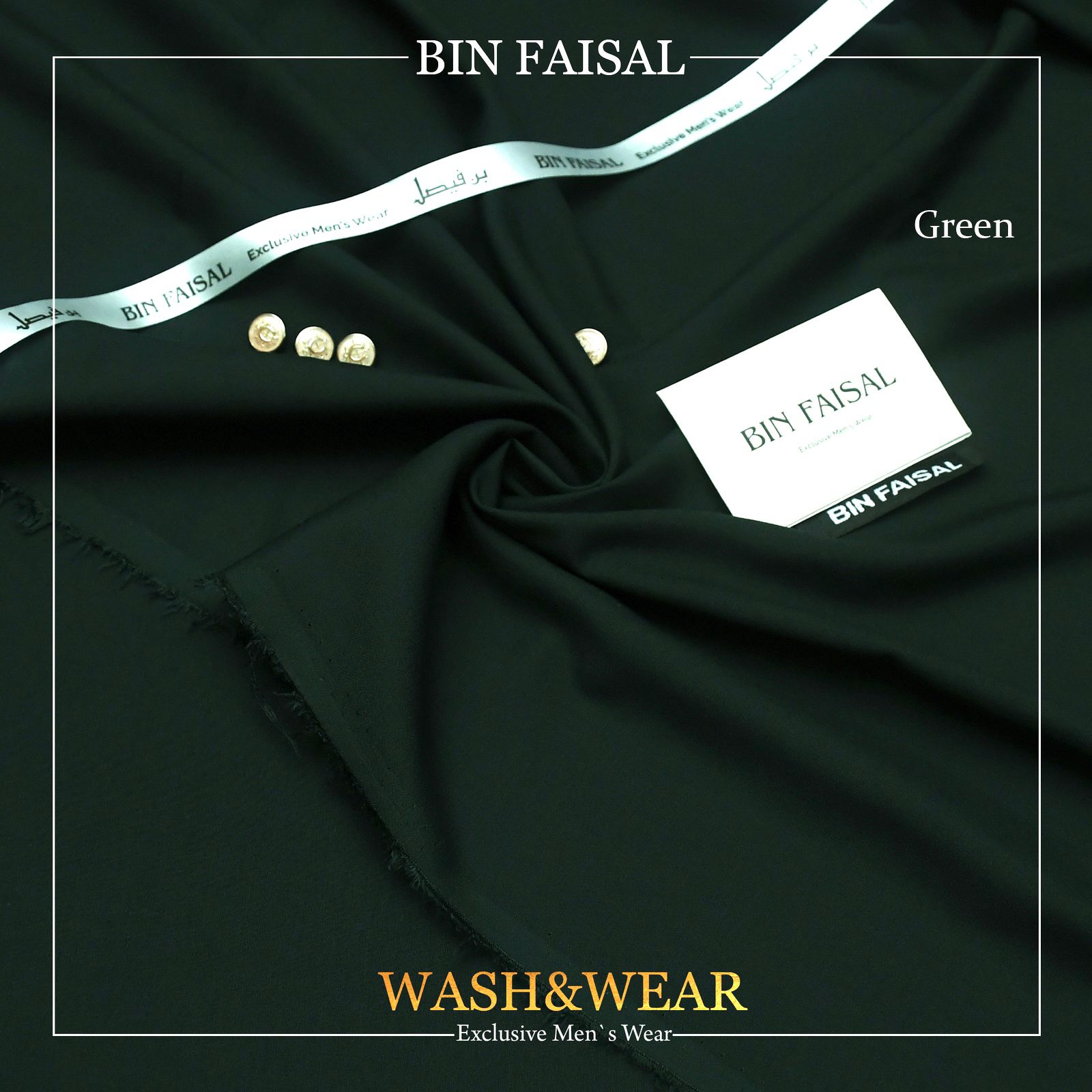 *BIN FAISAL* *100% Pure Super Luxury Regent Wash & Wear*
