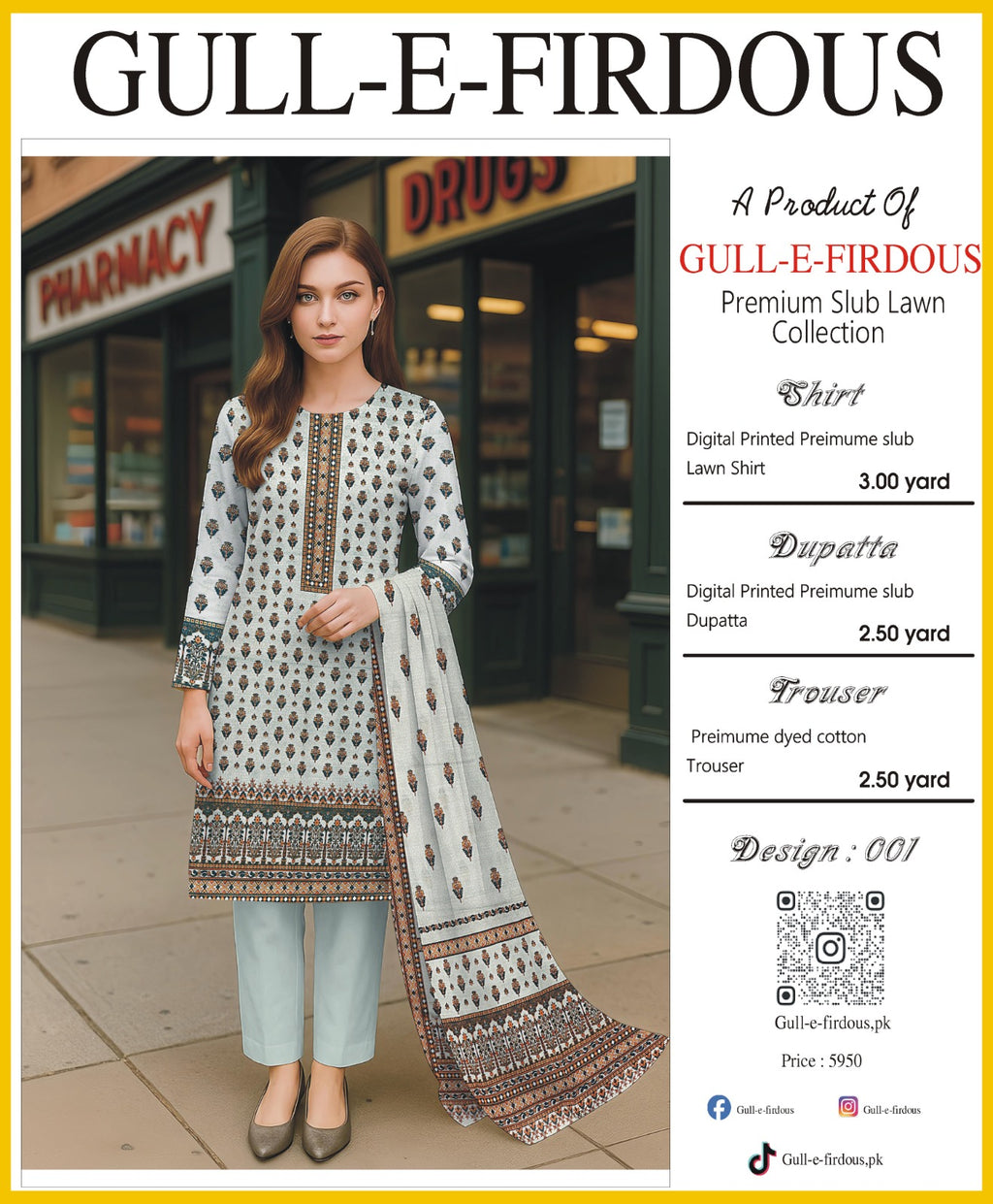 Premium Slub Lawn Collection