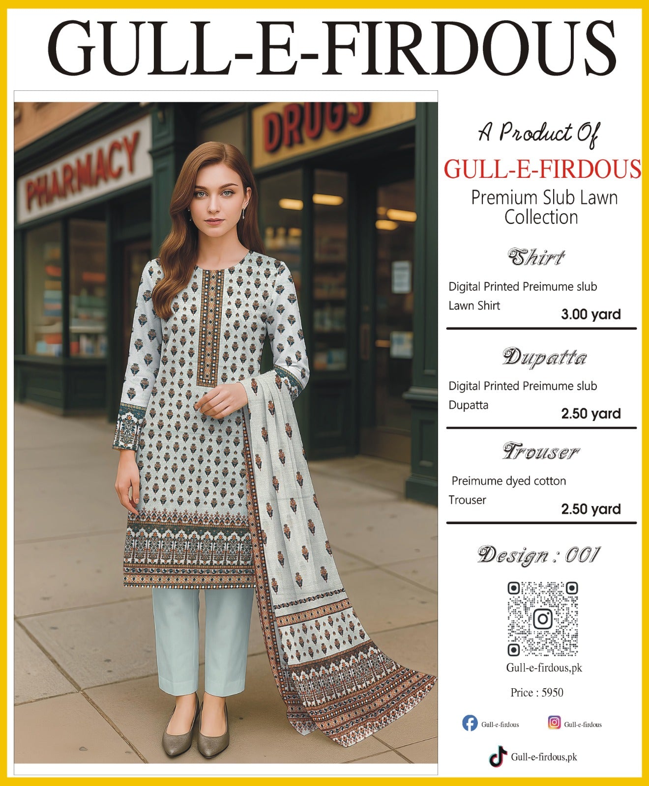 Premium Slub Lawn Collection