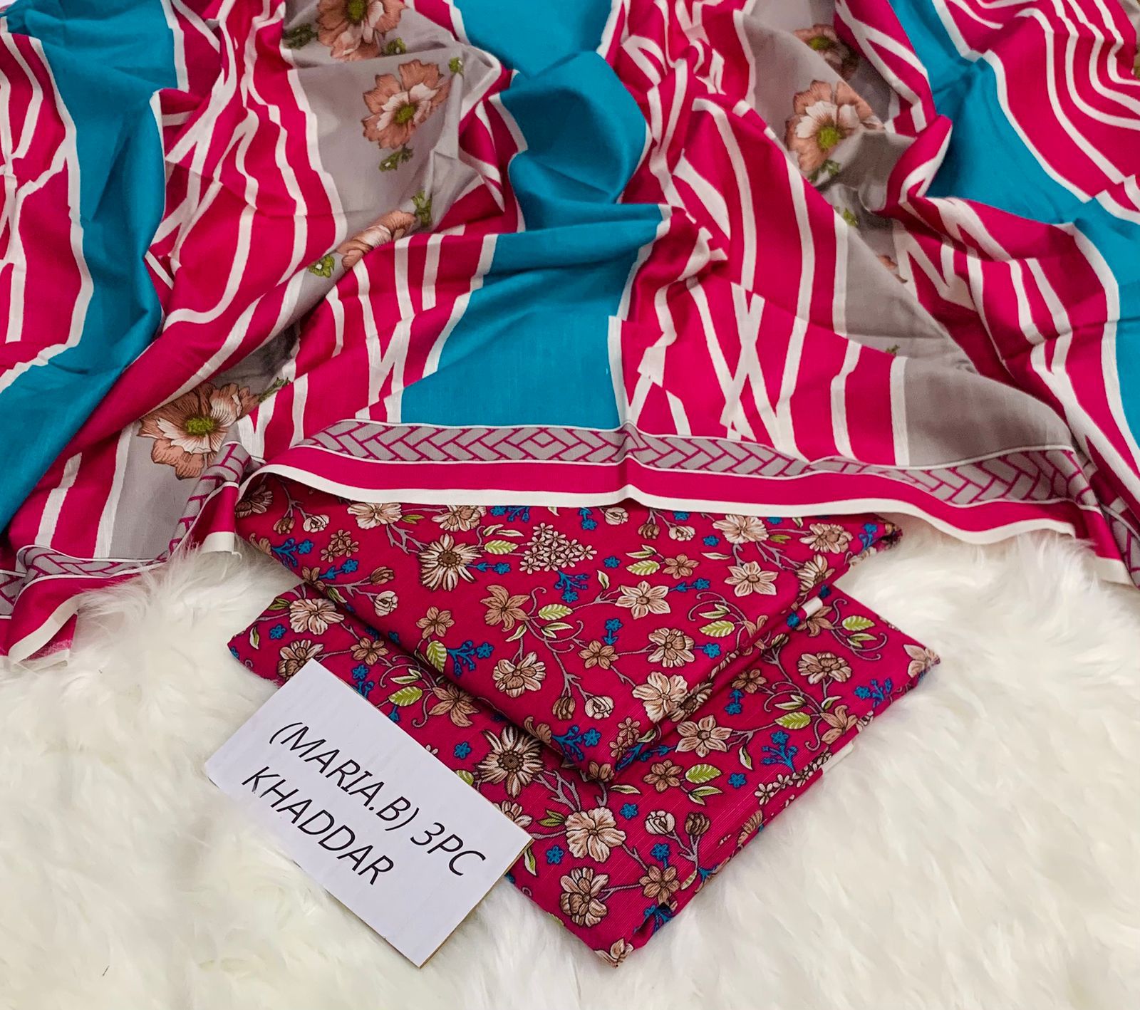 *MARIA B* Hit Vol 3Pc Printed in Winter Collection
