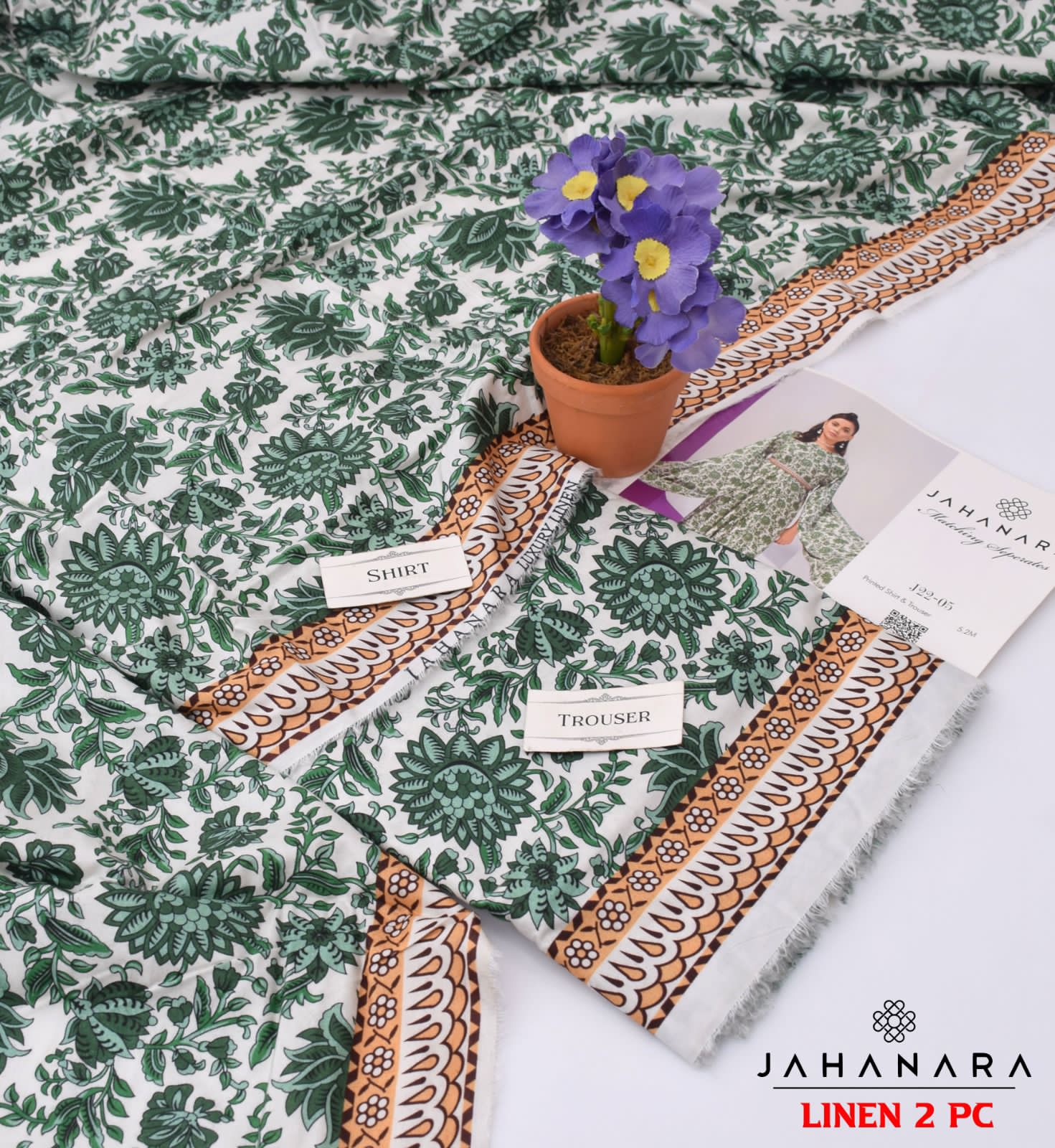 JHANARA LINEN 2PC