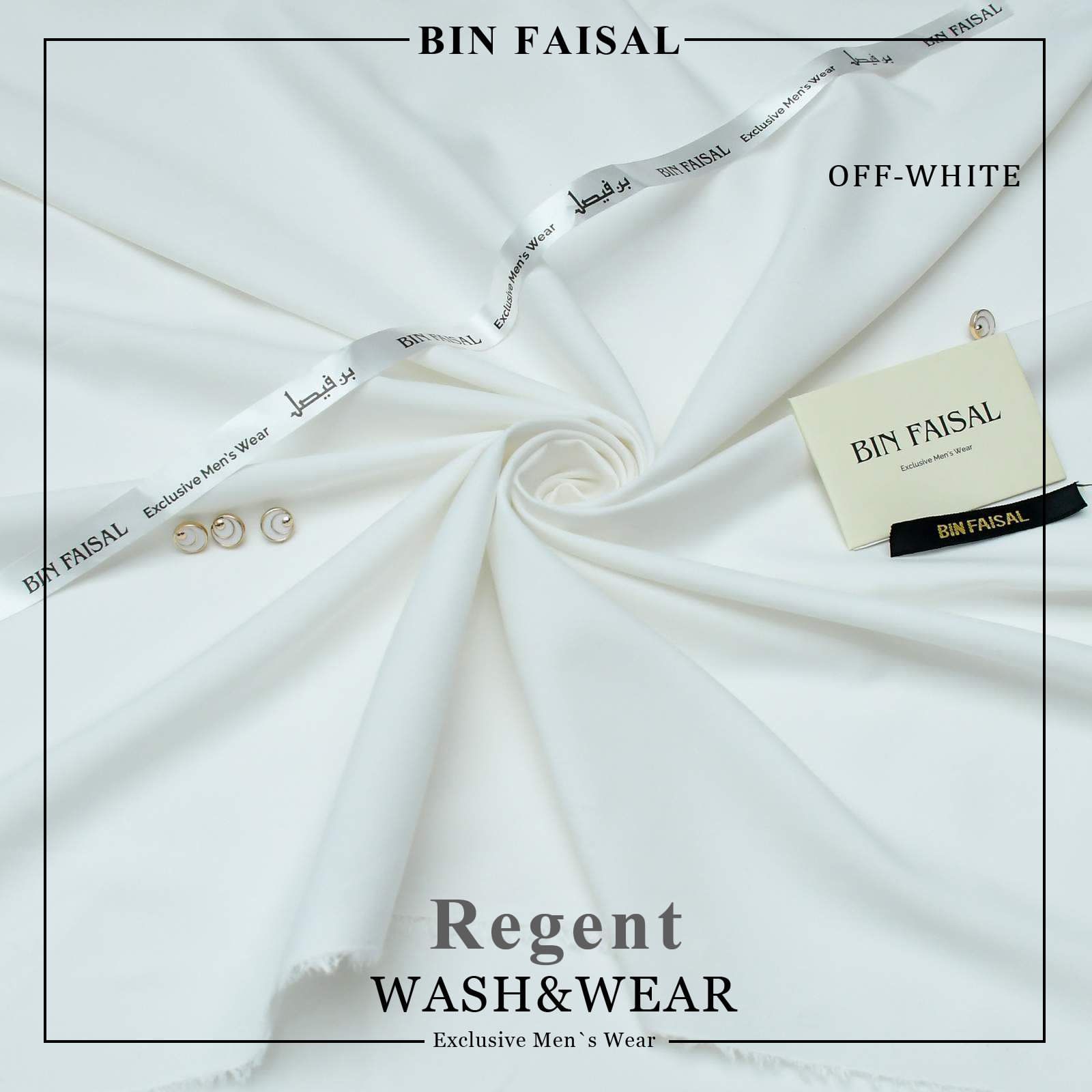 *BIN FAISAL* *100% Pure Super Luxury Regent Wash & Wear*